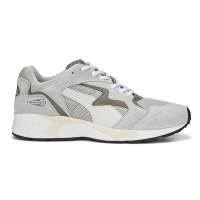Puma Prevail Premium Lace Up  Mens Grey Sneakers Casual Shoes 39114003