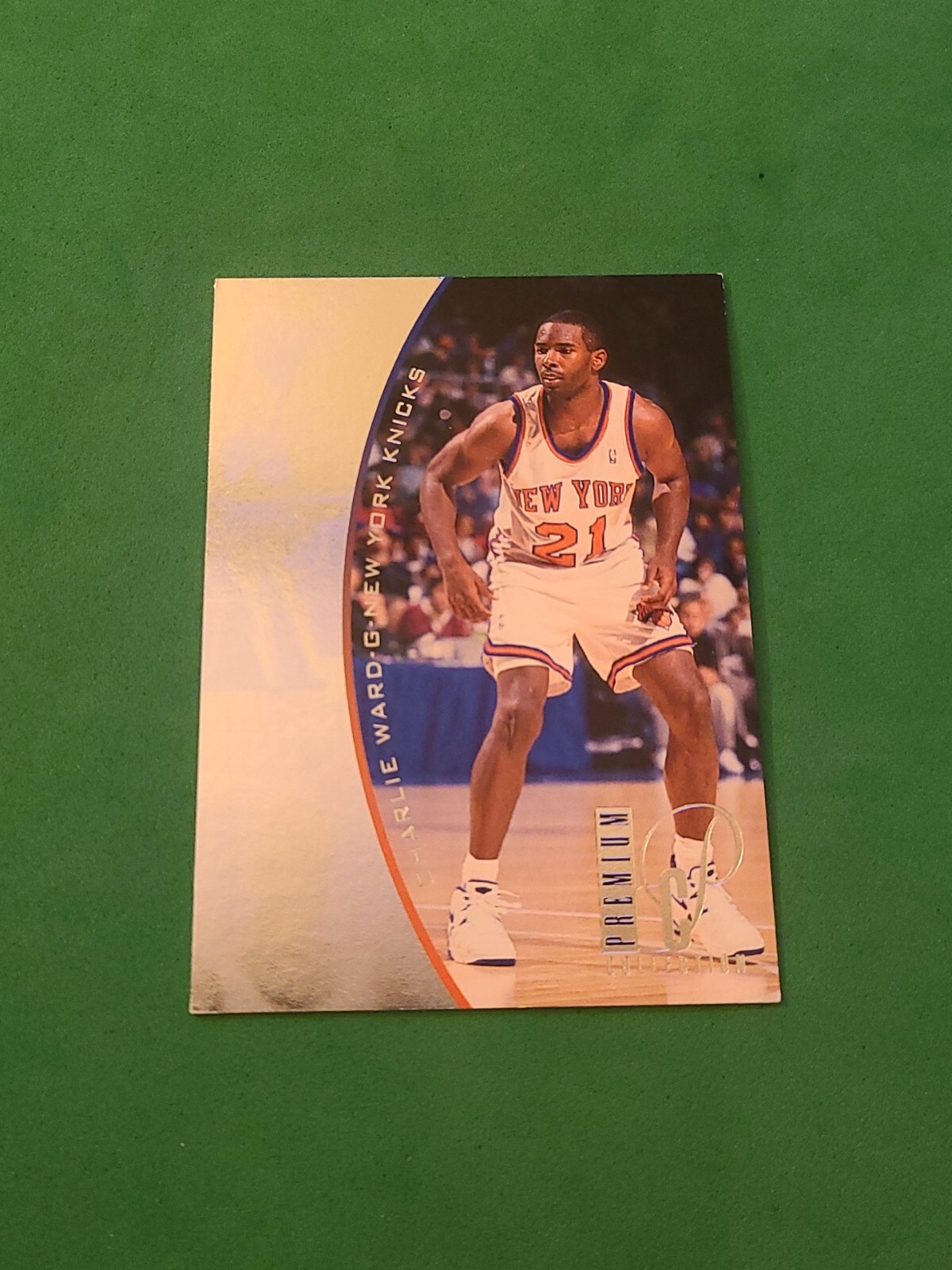 1994-95 CHARLIE WARD UPPER DECK SP HOLOVIEW PREMIUM COLLECTION INSERT CARD #PC30
