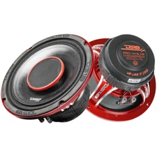 PAIR DS18 500 Watt 4-Ohm 8" Hybrid Midrange Loudspeaker Built in Driver Speaker