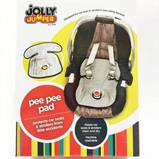 Jolly Jumper Pee Pee Pad non-skid waterproof backing Toddler Car Seat Accessory