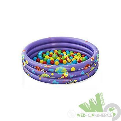 Bestway 52466 Piscina Bambini 102x25 cm | Vasca con Palline Colorate