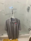 USA Wrestling grey gray port authority short   golf polo   Shirt men's 2XL NEW