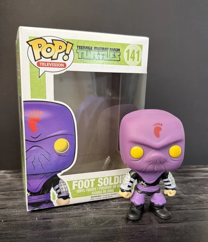 (READ) Funko POP! Television Foot Soldier 141 TMNT Teenage Mutant Ninja Turtles