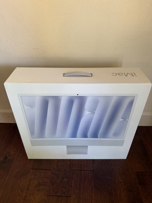 2024 Apple iMac 24-inch 512GB SSD Apple M4 16GB 10-Core GPU Silver MWUV3LL/A