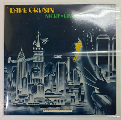 (MINT) Dave Grusin ''Night-Lines'' GRP A-1006 LP Record Vinyl 1984