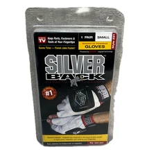 Silver Back Magnetic Powered Gloves Small Tool Work Gloves New Handy Grab All