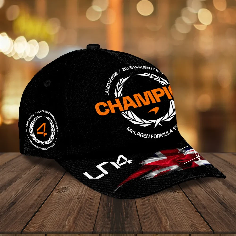 Lando Norris World Champions 2025 Classic Cap, Gift For Fans