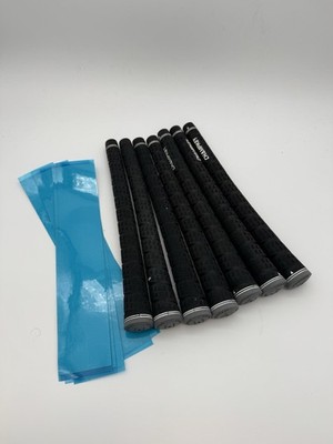 CHAMPKEY WRAP-Y Gummi Golf Griffe 7er Pack kommen - schwarz - Midsize