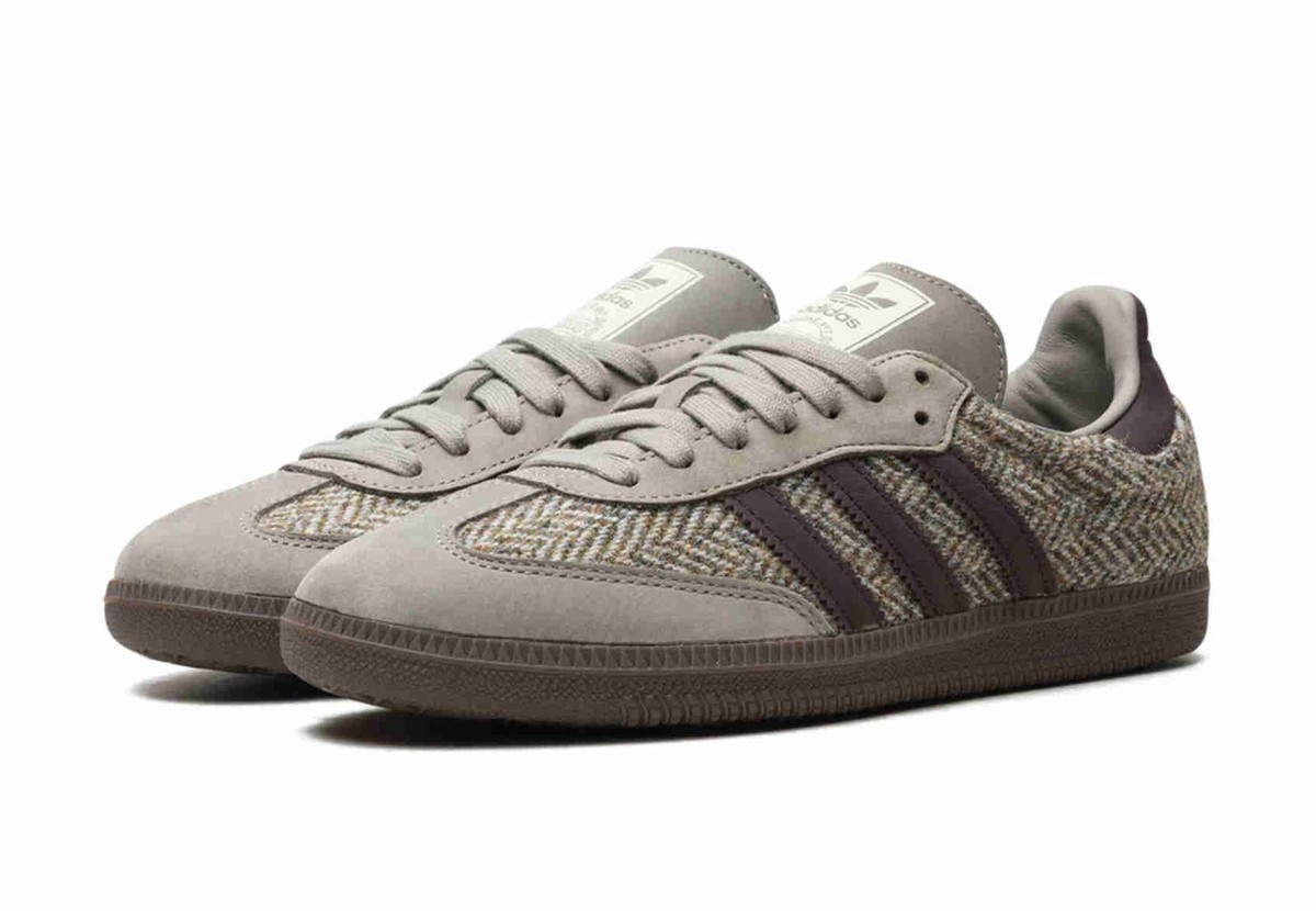 adidas Samba OG Tweed Pack - Wonder Beige ID1449 Ship Now | eBay