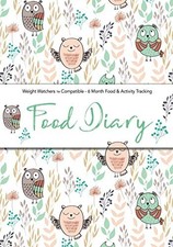 Weight Watchers Compatible - 6 Month Food Activity Tracking - Diary:...