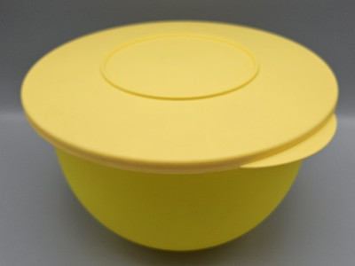 Tupperware Impressions 2.5L Yellow Bowl #3095B , 13A