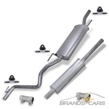 IMASAF MITTELSCHALLDÄMPFER ENDSCHALLDÄMPFER FÜR VW GOLF 3 1H 1.4 1.6 1.8 1.9 D