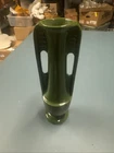 Vtg  Shawnee Pottery Art Deco Double Handle  8" Bud Vase Pistachio