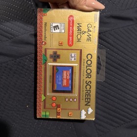 Nintendo Game & Watch: Super Mario Bros. Color Screen Handheld Game SM-35