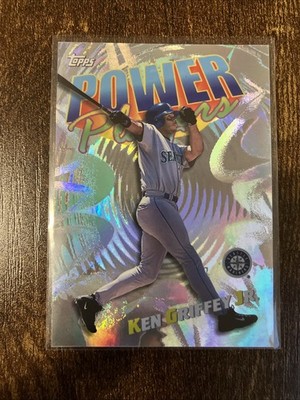 2000 Topps Power Players Ken Griffey Jr #P2 Mariners 