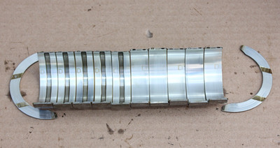 OEM ENGINE MAIN CRANKSHAFT BEARINGS FROM 2019 HYUNDAI SONATA 2.0 HEV G4NG