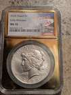 2025 Peace Silver Dollar Las Vegas Coin MS70