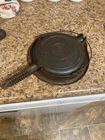 Wagner Ware 1408 Waffle Iron Cast Iron Patd Sept 15 1925 Sidney Ohio Antique