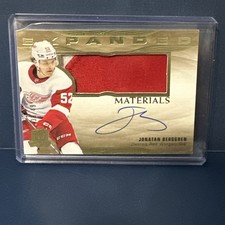 2022-23 THE CUP Jonatan Berggren ROOKIE EXPANDED MATERIALS AUTO #'d 30/49 RC