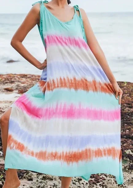 Mixed , TIe-dye long summer dress FS 8/18
Opens in a new window or tab