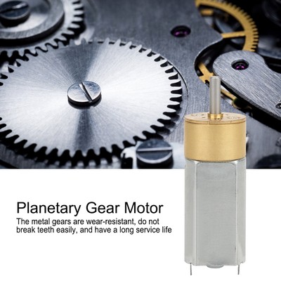(800RPM) DC12V Planetengetriebemotor Hohe Torsion All Metal Structure 400RP AK