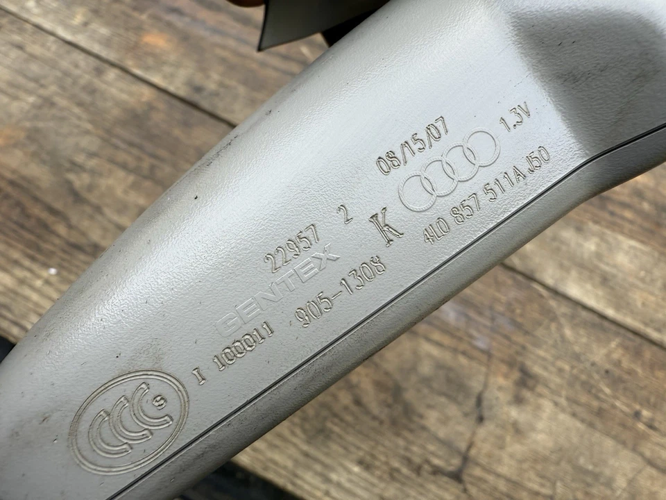 🚗✅ 2007-2015 Audi Q7 Rear View Mirror Automatic Dimming 4L0857511A OEM Gray - Изображение 3 из 3