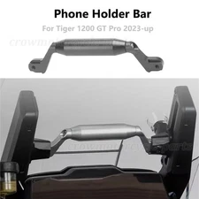 Phone Support GPS Navigation Bracket Mount Bar For Tiger 1200 GT/ Pro 2023-UP