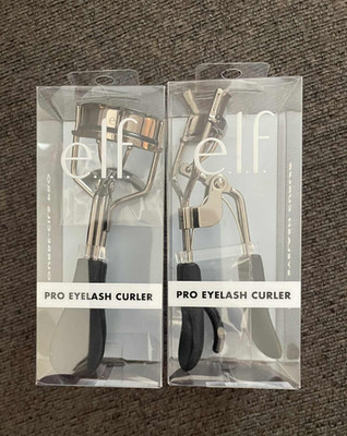 2 x e.l.f. Profi Wimpernzange stark, konturiert, Lifting schafft langanhaltend,