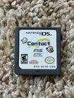Contact - Nintendo DS, Authentic Cartridge USA Version, Rare