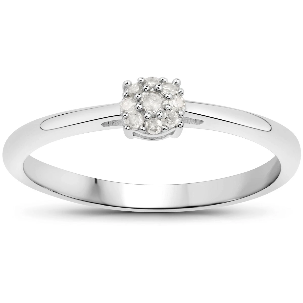 Solitaire look ring clearance