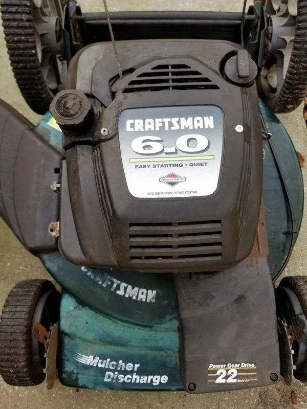 Craftsman 6.0 lawn mower deals