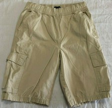 THE CHILDRENS PLACE BOYS COTTON CARGO SHORTS SIZE 14