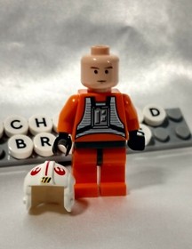 X-Wing Pilot Luke Skywalker sw0090 | Star Wars 6212 | LEGO Minifigure Figure