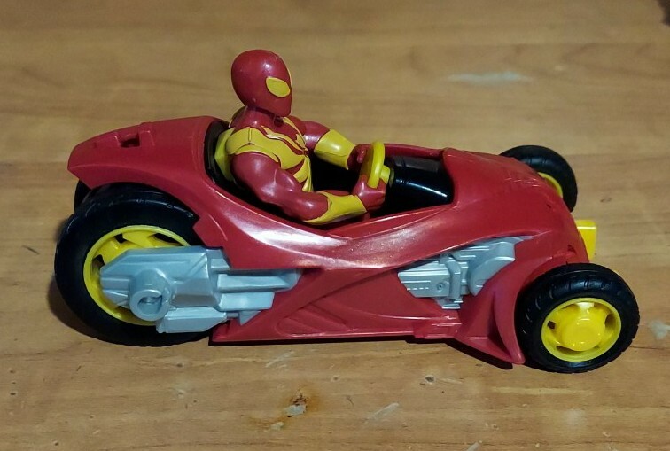 Ultimate Spider Man Web Warriors Iron Spider Vehicle Marvel