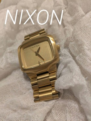 Out Of Production Nixon The Big Player All Gold Watch
