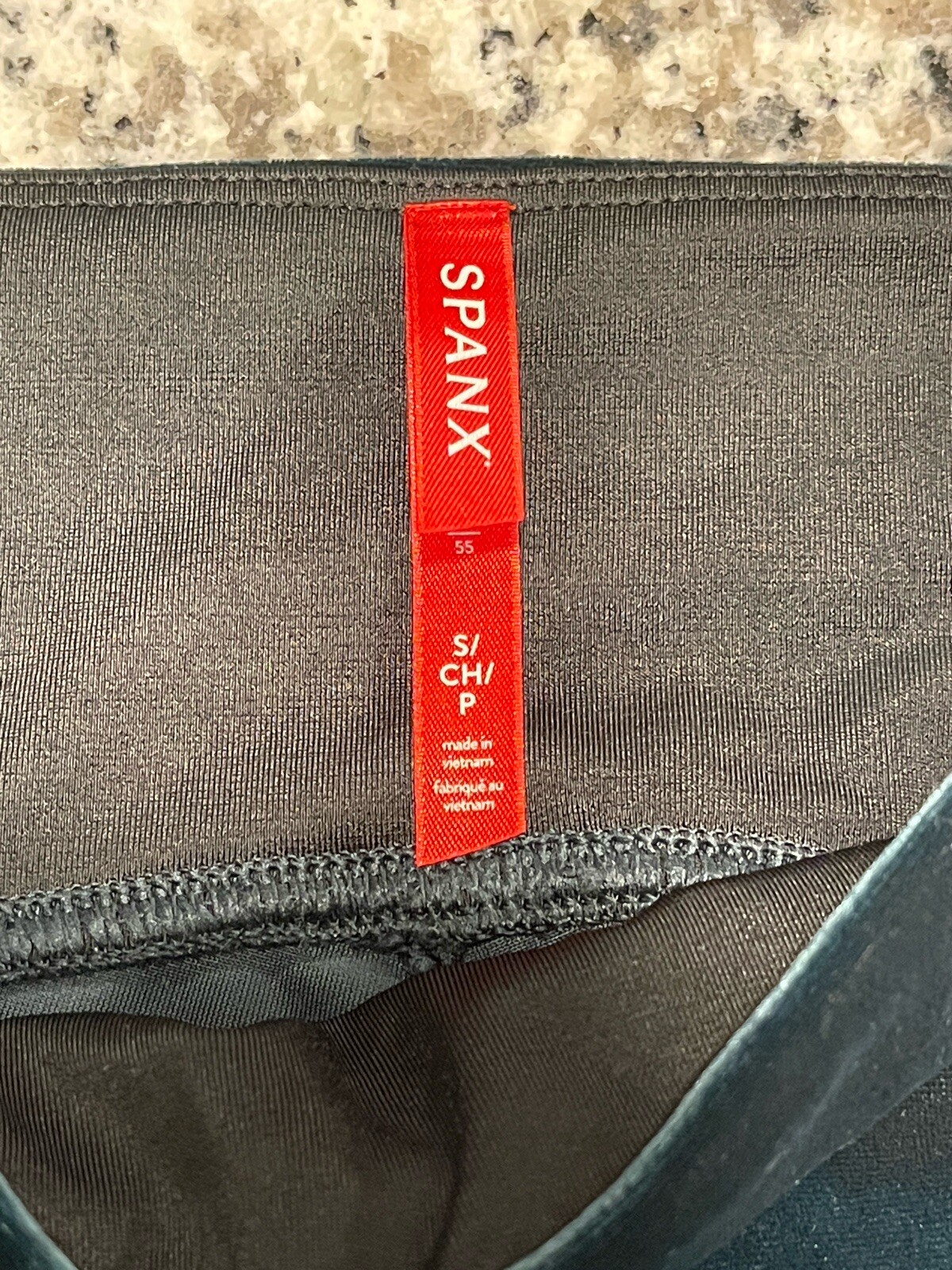 SPANX $98 Soft Velvet Pull On Solid Green Casual … - image 5