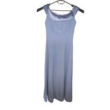 ALFRED ANGELO LIGHT BLUE FORMAL MAXI DRESS STYLE 6301 SLEEVELESS SIZE 11/12 New