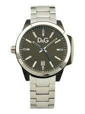 D&G Dolce & Gabbana Men's DW0744 Salt and Pepper Round Watch