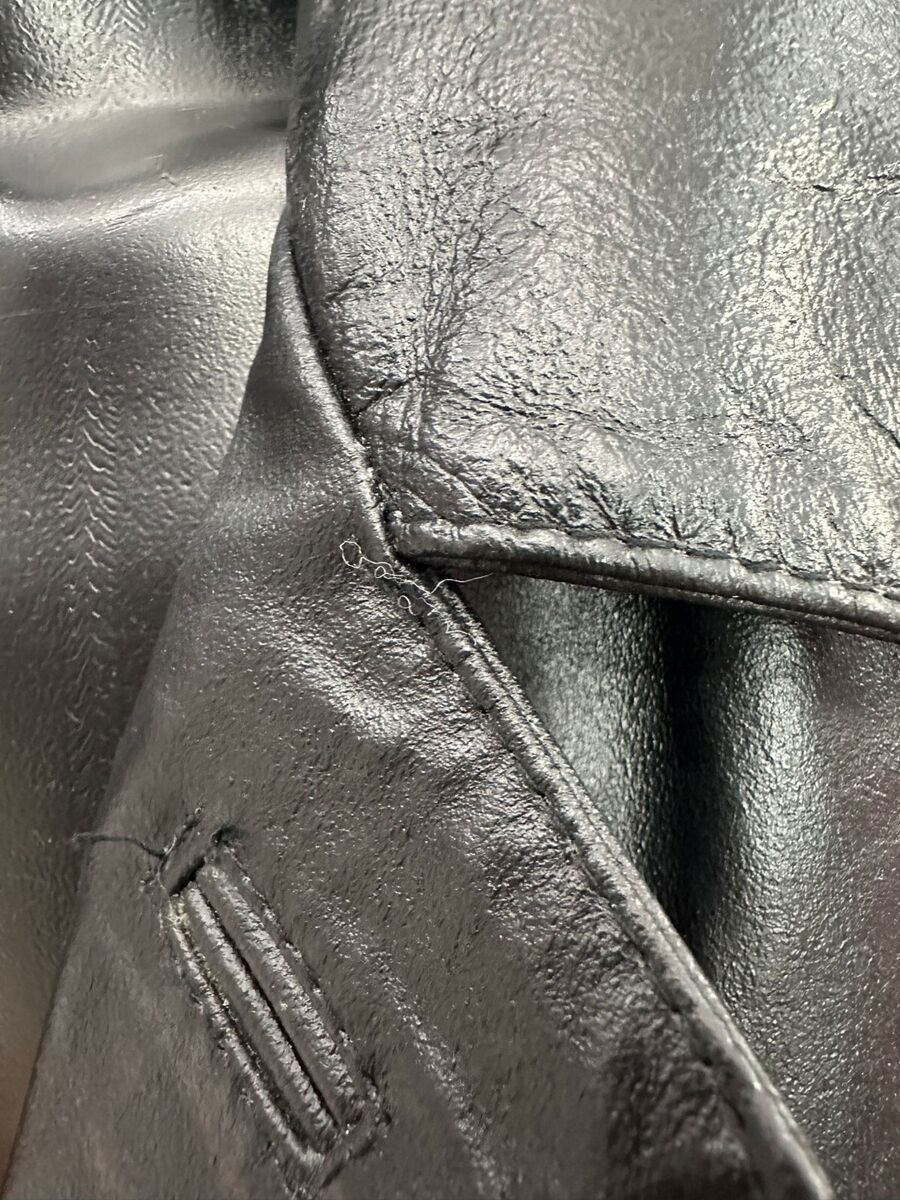 Genuine Leather Jacket Used Men's Size 52 Black LLV379 | eBay Genuine Leather Jacket Used Men's Size 52 Black LLV379 | eBay