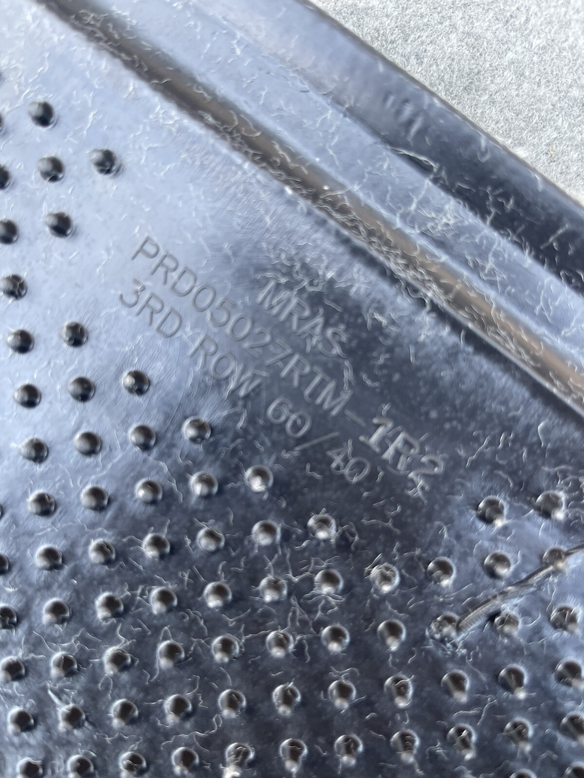 20082016 GMC ACADIA GM OEM Front & Rear 3rd Gray Carpet Floor Mats OEM