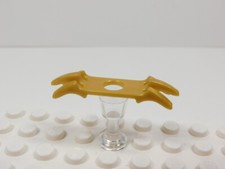 LEGO Pearl Gold Shoulder Pads w/ Spikes Armor Minifig B6