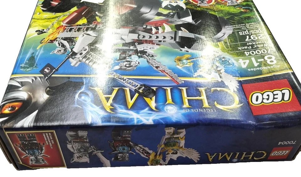 LEGO 70004 Legends of Chima Wakz Pack Tracker 2013 Wolves Tribe Sealed Box - Image 4 of 4
