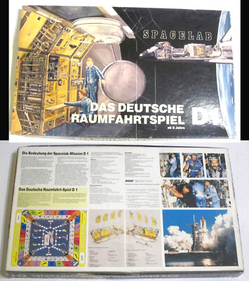 SPACELAB  Das Deutsche Raumfahrtspiel D1  Vemas München 1986 TOP Zustand