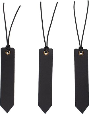 Leather Bookmarks Viking Page Markers for Book Reading Bookworm Readers Set of 3