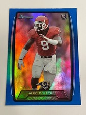 2013 Bowman Football Rainbow Blue #/499 - Alec Ogletree RC - St. Louis Rams