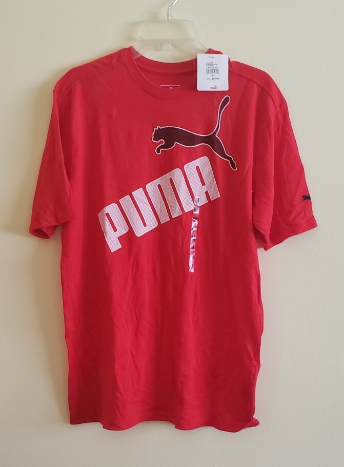 ALTRA Girocollo uomo casual con logo marca Puma taglia media