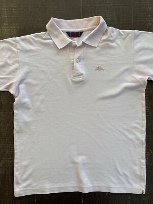 ROBE DI KAPPA+++POLO+++TG M +++COME NUOVA+++ROSA+++ORIGINALE 100%+