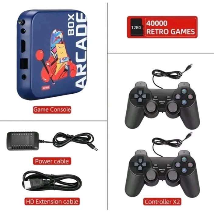 Super Console X Pro 4K 128GB - Sistema EmuELEC con 50+ Emulatori