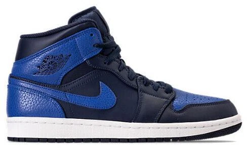 Jordan 1 Retro Mid Obsidian Royal