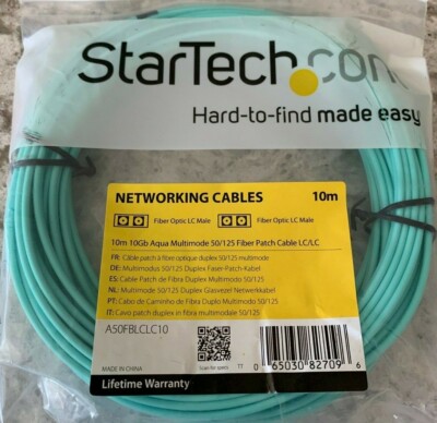 STARTECH.COM A50FBLCLC10 DELIVER FAST, RELIABLE, DATA TRANSFERS, SAFELY OVER ...